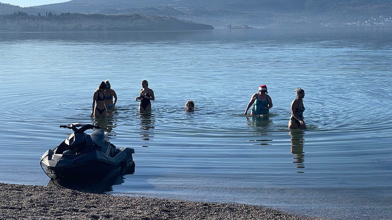 Week 124 - New Years Day Swim