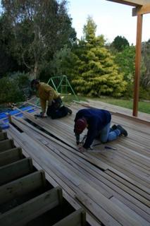 Deck is (almost) finished!