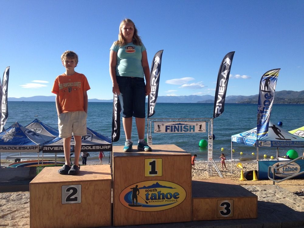 stand up paddling is big at Lake Tahoe