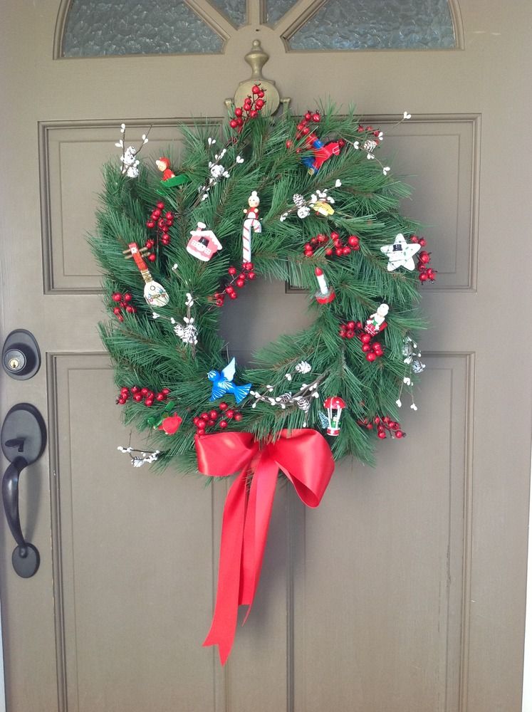 We made this wreath!