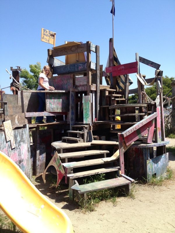 Real play in Berkeley's adventure playground