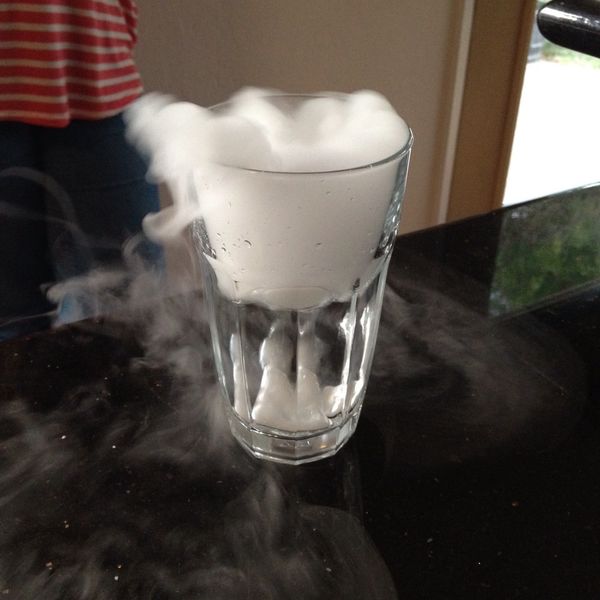 Dry Ice fun at home